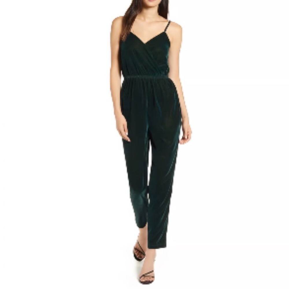 Cupcakes and Cashmere Velvet Jumpsuit